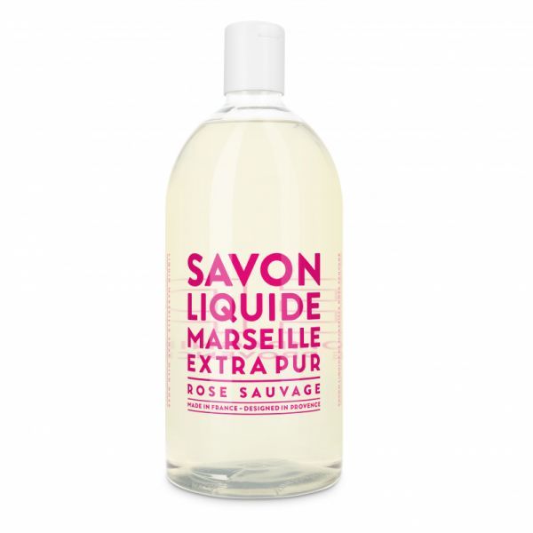 Sapone Liquido di Marsiglia - Rose Sauvage 1L Refill